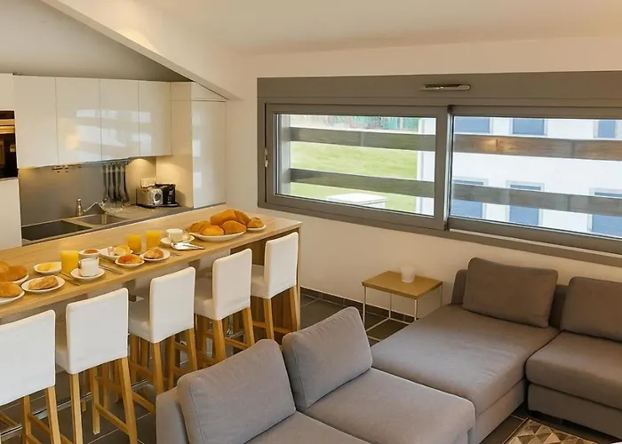 In A Modern In Apartment *